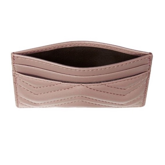 Gucci GG Marmont card case in porcel rose - Picture 3 of 8